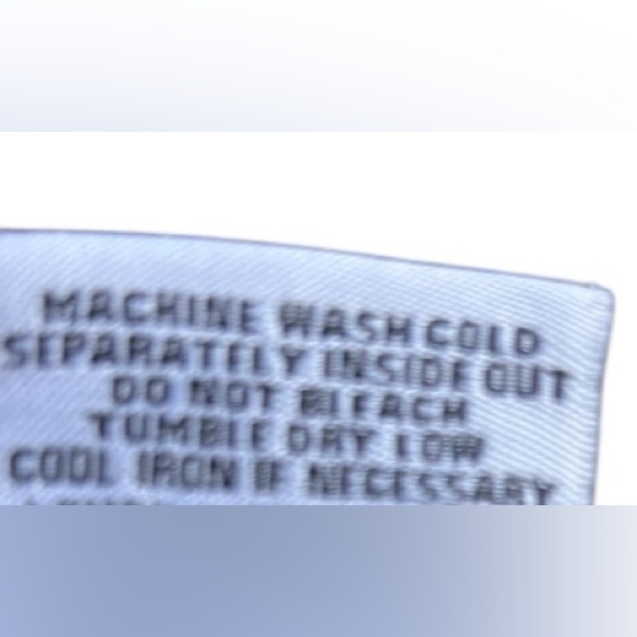 Royalty Wanna Betta Butt blue stretch denim Bermuda length shorts Sz 10 - Picture 4 of 6